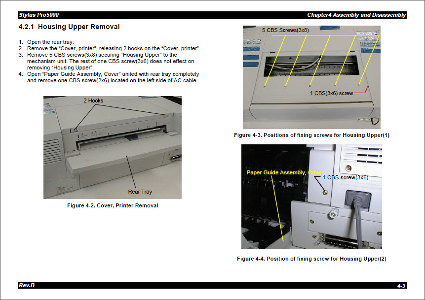 EPSON 5000 Service Manual-4